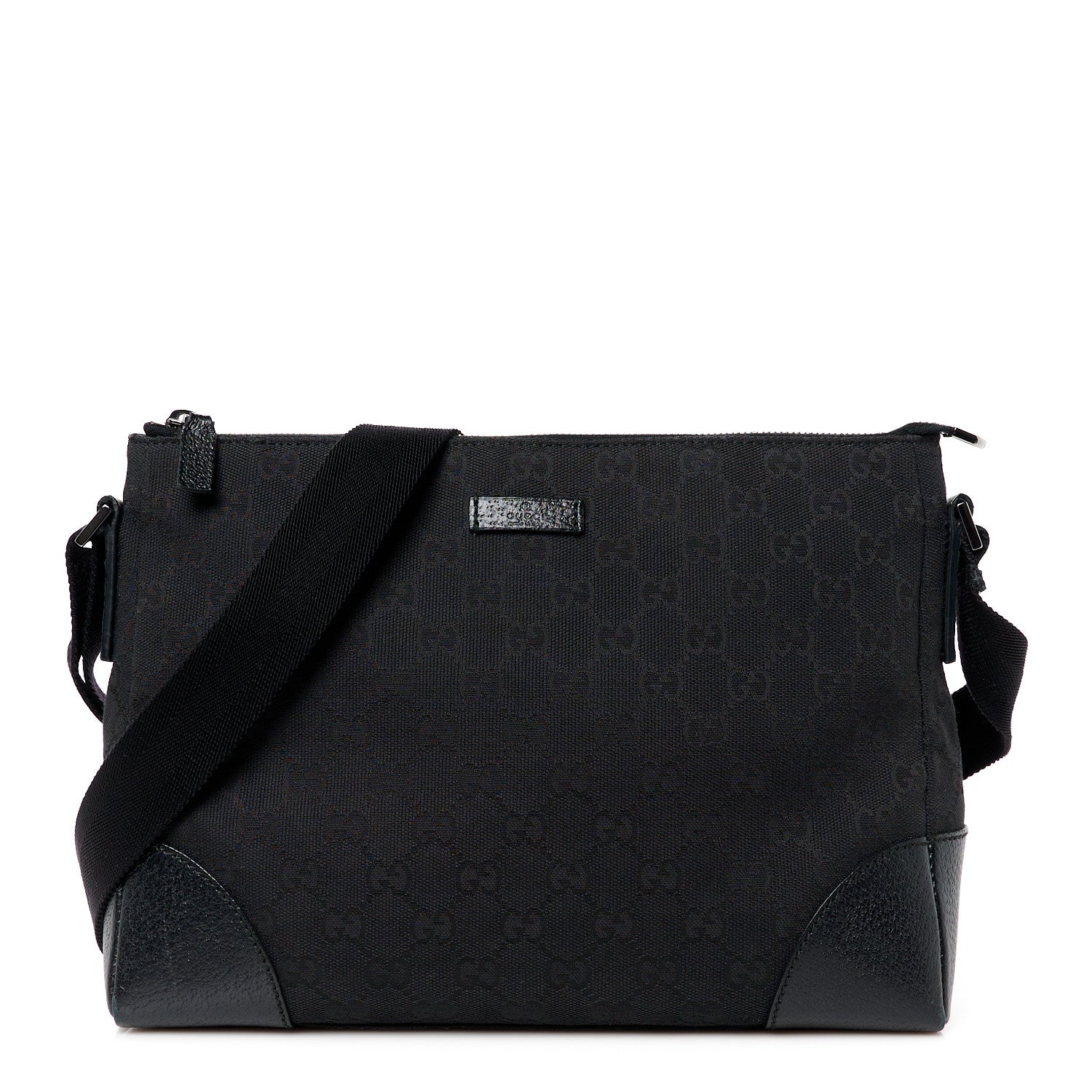 Gucci Monogram Joy Messenger Bag Black 1 of 12