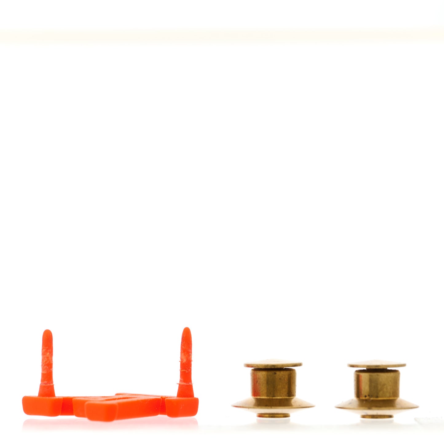 Virgil Abloh LV Initial Pin Orange