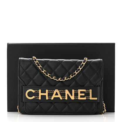 Chanel Calfskin Quilted Small Enchained Flap Black 13 of 13