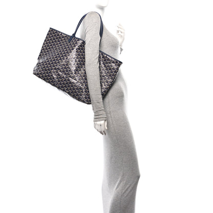 Goyard Goyardine Saint Louis GM Navy 2 of 12