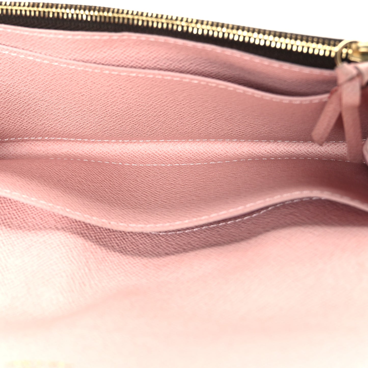 Damier Ebene Caissa Wallet Rose Ballerine
