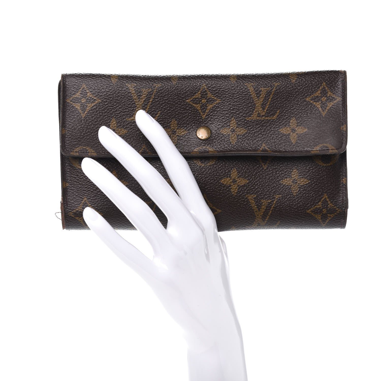 Louis Vuitton Monogram Porte Tresor International Wallet 2 of 14