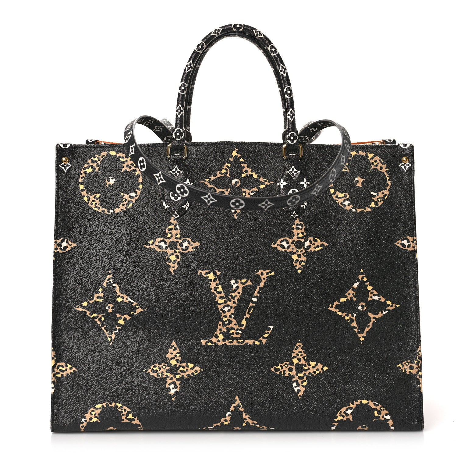 Louis Vuitton Monogram Giant Jungle Onthego GM Black 1 of 8