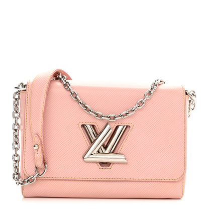 Louis Vuitton Epi Twist Shoulder Bag MM Rose Ballerine 1 of 17