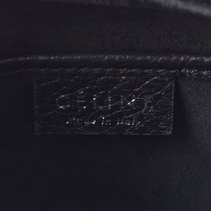 Celine Drummed Calfskin Nano Luggage Black 6 of 9