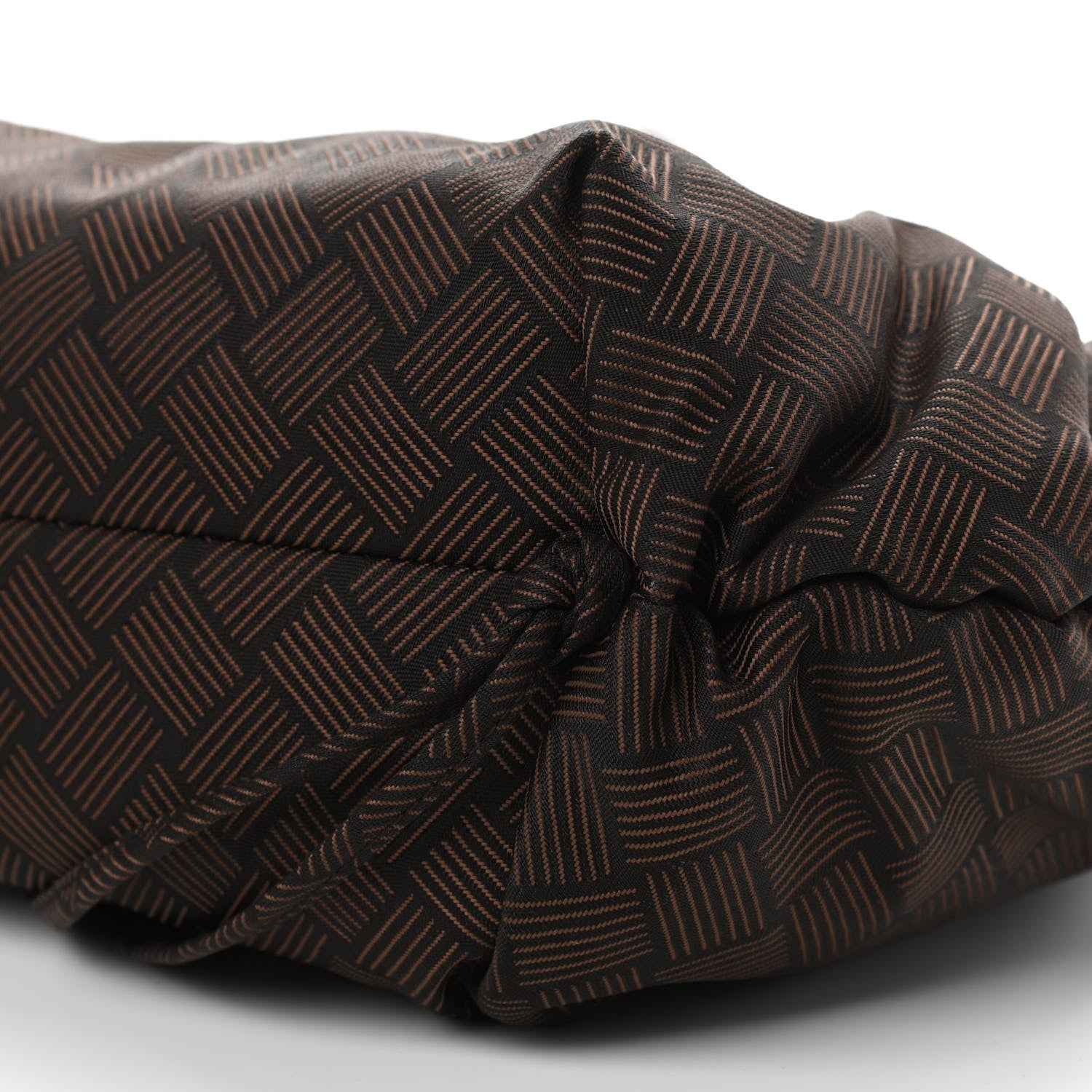 Bottega Veneta Fabric Intrecciato Medium The Point Triangle Bag Brown 11 of 11