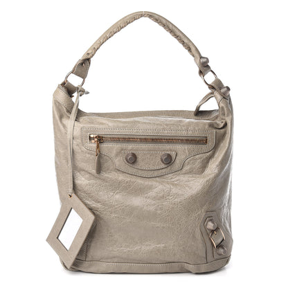 Balenciaga Agneau Giant 21 Rose Gold Hardware Day Hobo Papyrus 1 of 11