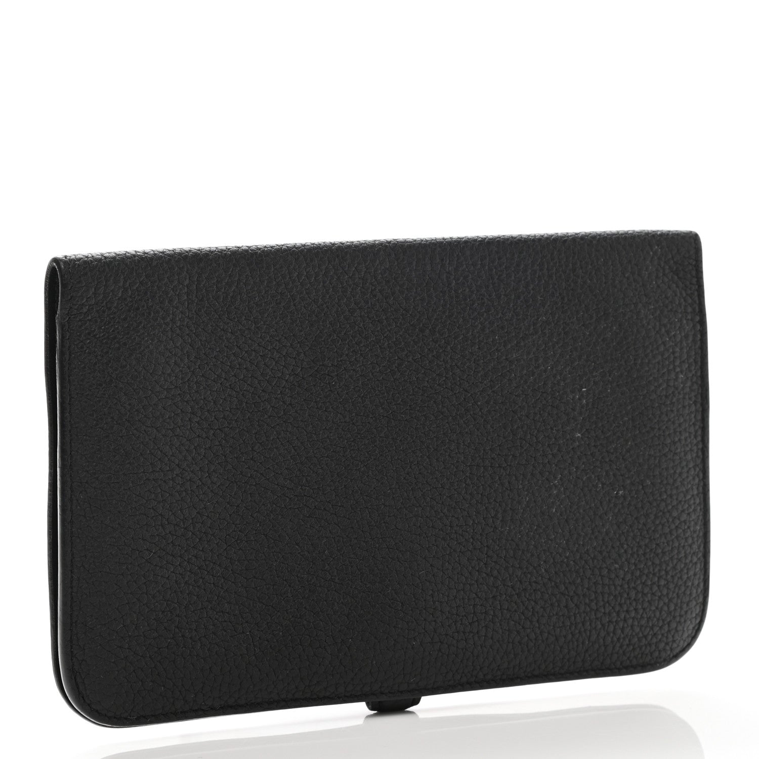 Hermes Togo Dogon Duo Wallet Black 4 of 11