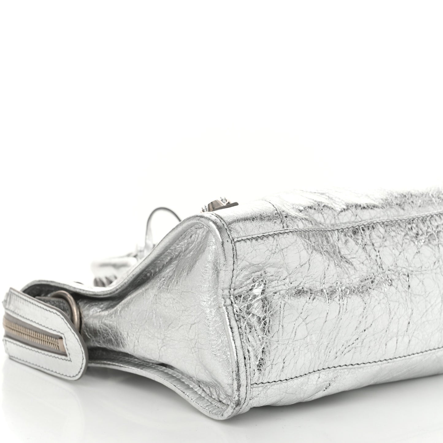 Agneau Classic Silver Hardware S City Aluminum