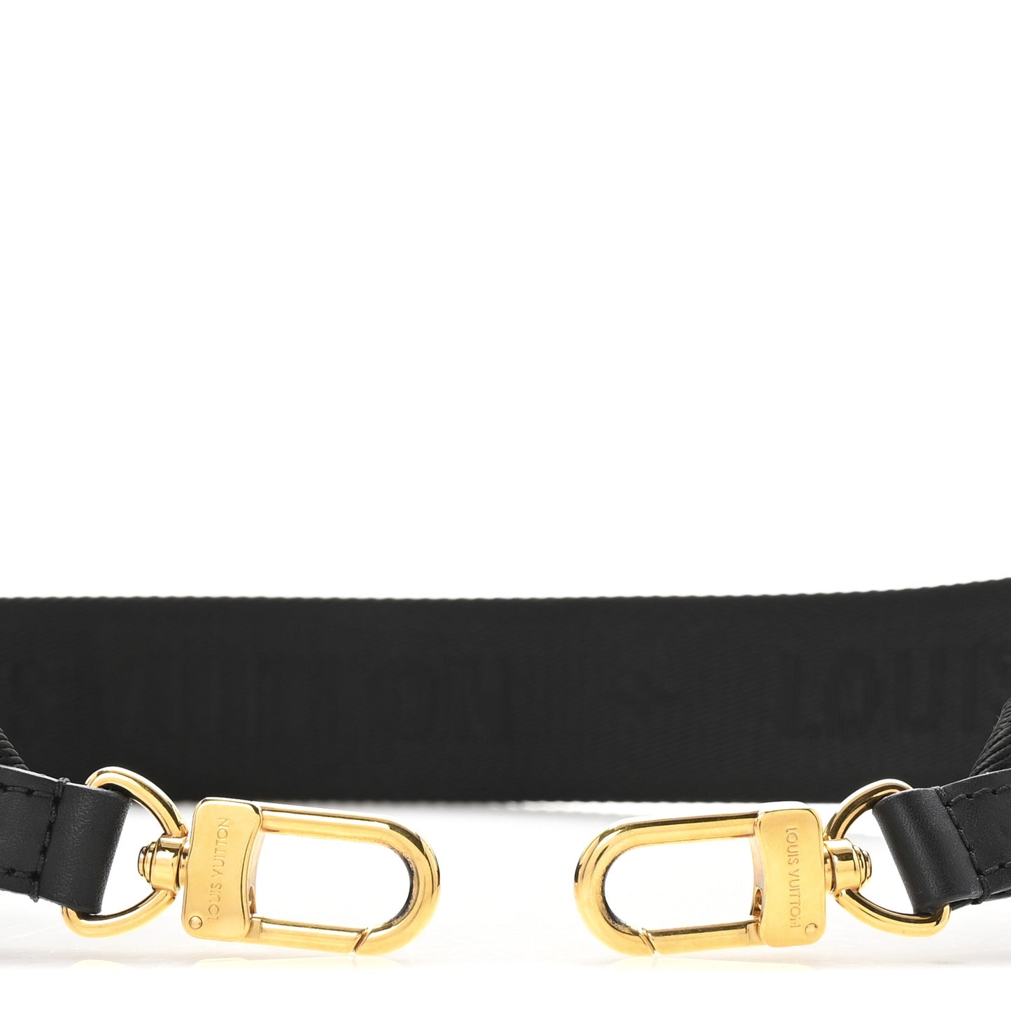 Nylon Petite Malle Souple Shoulder Strap Black