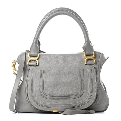 Chloe Calfskin Medium Marcie Satchel Cashmere Grey 1 of 21