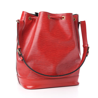 Louis Vuitton Epi Noe Castillan Red 3 of 9