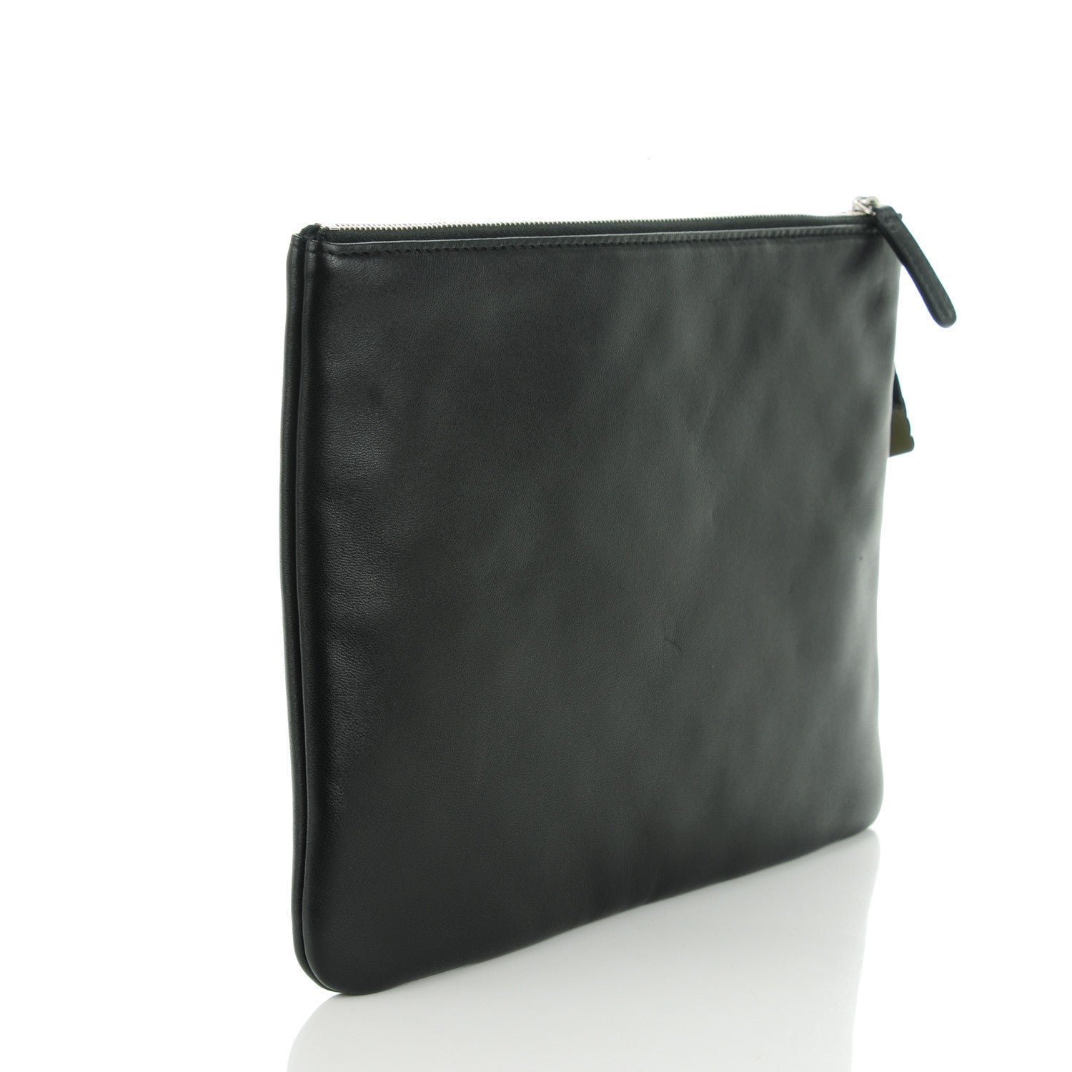Chanel Lambskin Medium Cuba Car Cosmetic Case Black 3 of 7