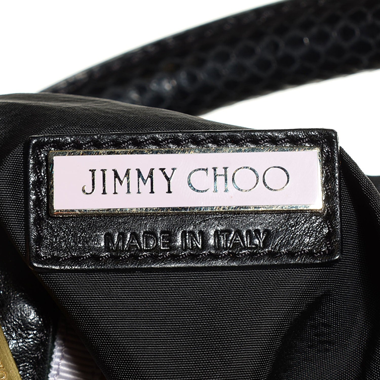 Jimmy Choo Nylon Mandah Tote Black 8 of 8