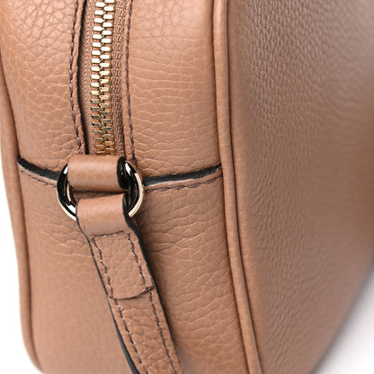 Gucci Pebbled Calfskin Small Soho Disco Bag Camelia 5 of 5