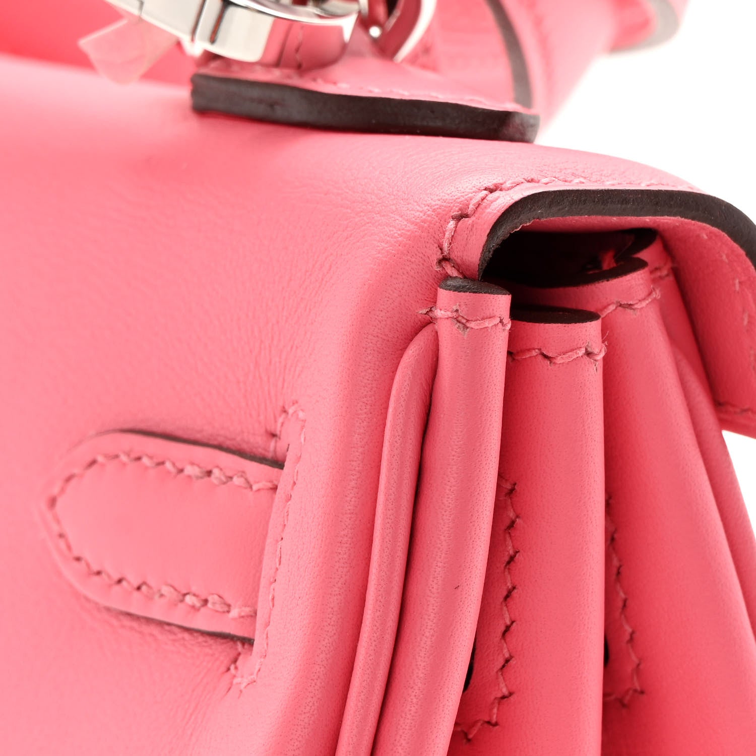 Hermes Swift Kelly Retourne 25 Rose Azalee 14 of 15