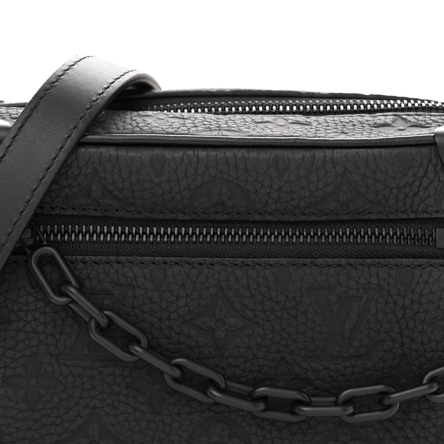Louis Vuitton Taurillon Monogram Mini Soft Trunk Black 7 of 10