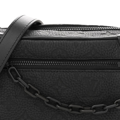 Louis Vuitton Taurillon Monogram Mini Soft Trunk Black 7 of 10