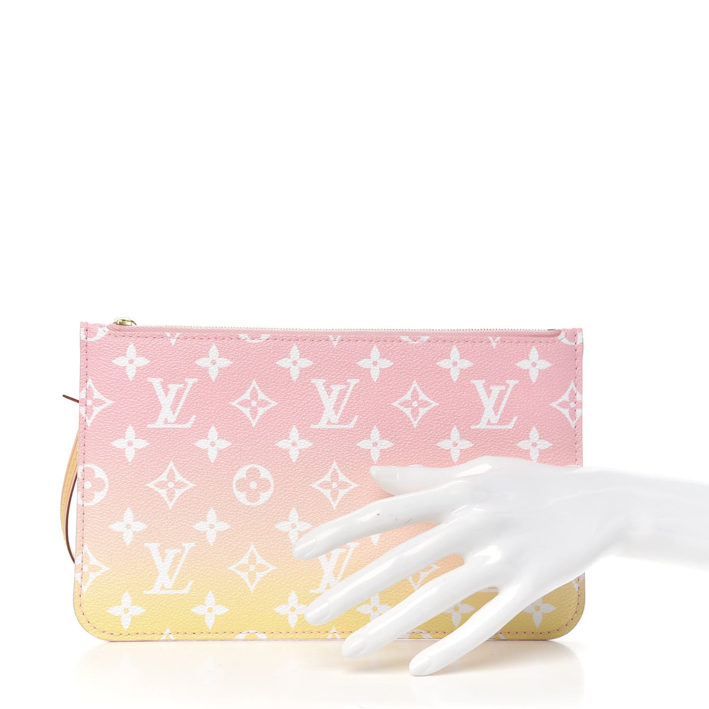 Monogram By The Pool Neverfull MM Pochette Light Pink