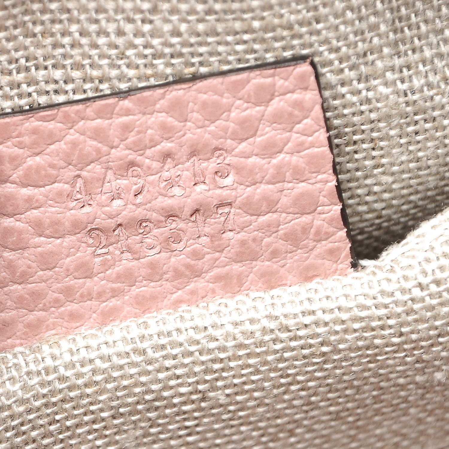 Gucci Monogram Mini Bree Messenger Bag Beige Soft Pink 7 of 8
