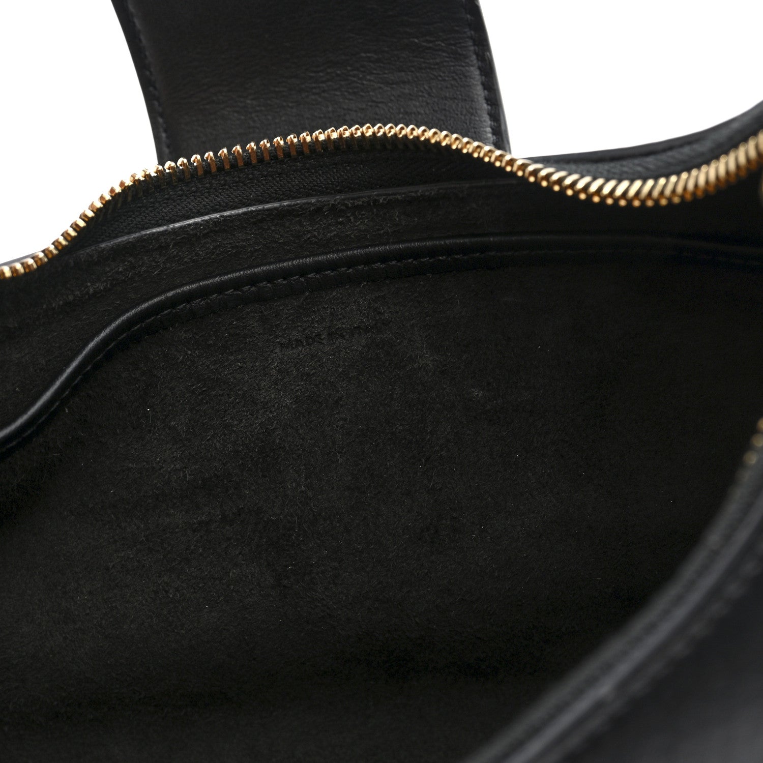 Celine Smooth Calfskin Medium Strap Ava Triomphe Shoulder Bag Black 7 of 10