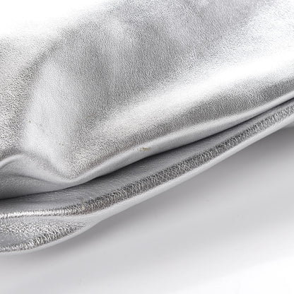 Tom Ford Metallic Calfskin Alix Padlock Zip Shoulder Bag Silver 13 of 14