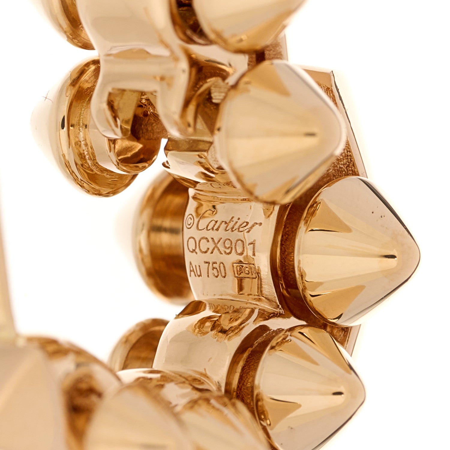 Cartier 18K Pink Gold Large Clash de Cartier Single Earring 4 of 5