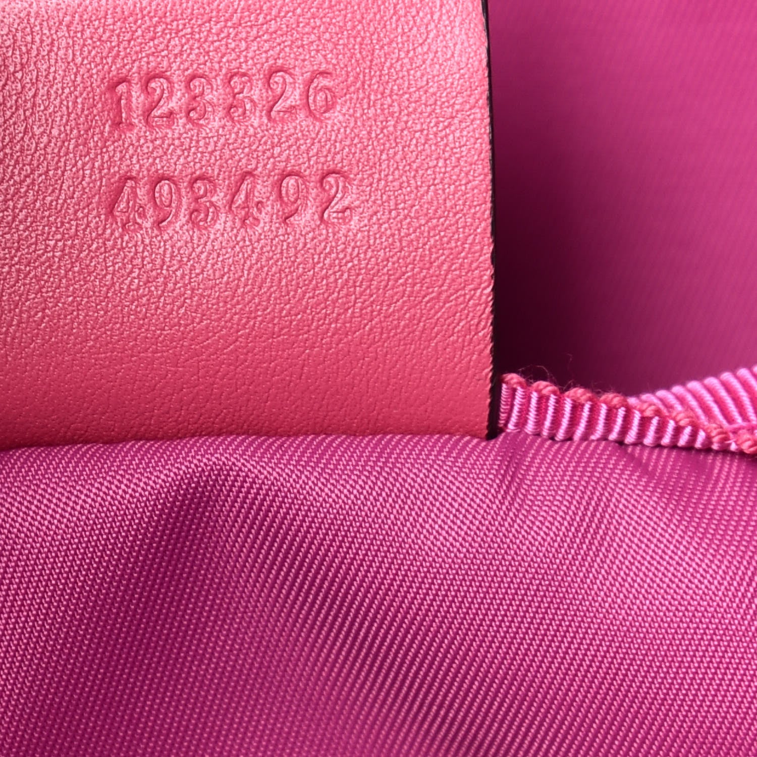 Gucci GG Supreme Monogram Rose Bud Diaper Bag Pink 10 of 11