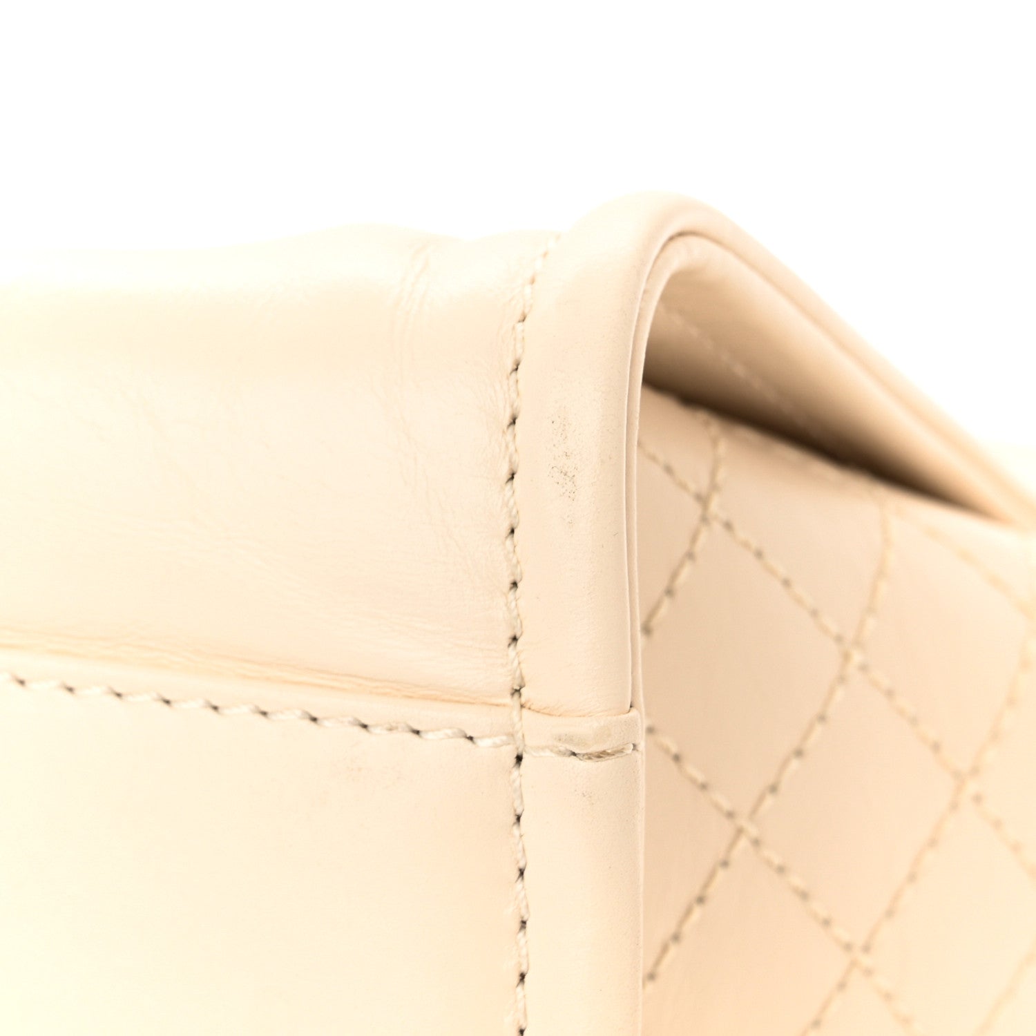 Chanel Aged Calfskin Small Charms Deauville Tote White 11 of 11