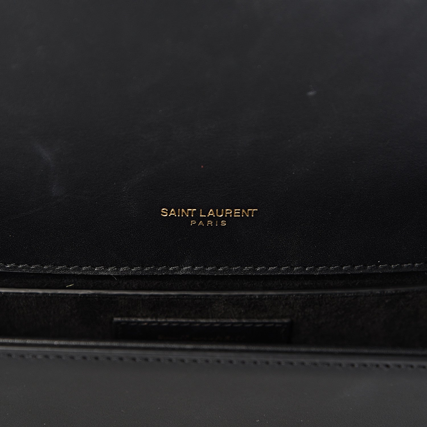 Saint Laurent Smooth Calfskin Medium Classic Monogram Kate Tassel Satchel Black 8 of 12