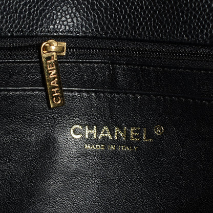 Chanel Caviar Quilted Maxi Single Flap Black 6 of 8