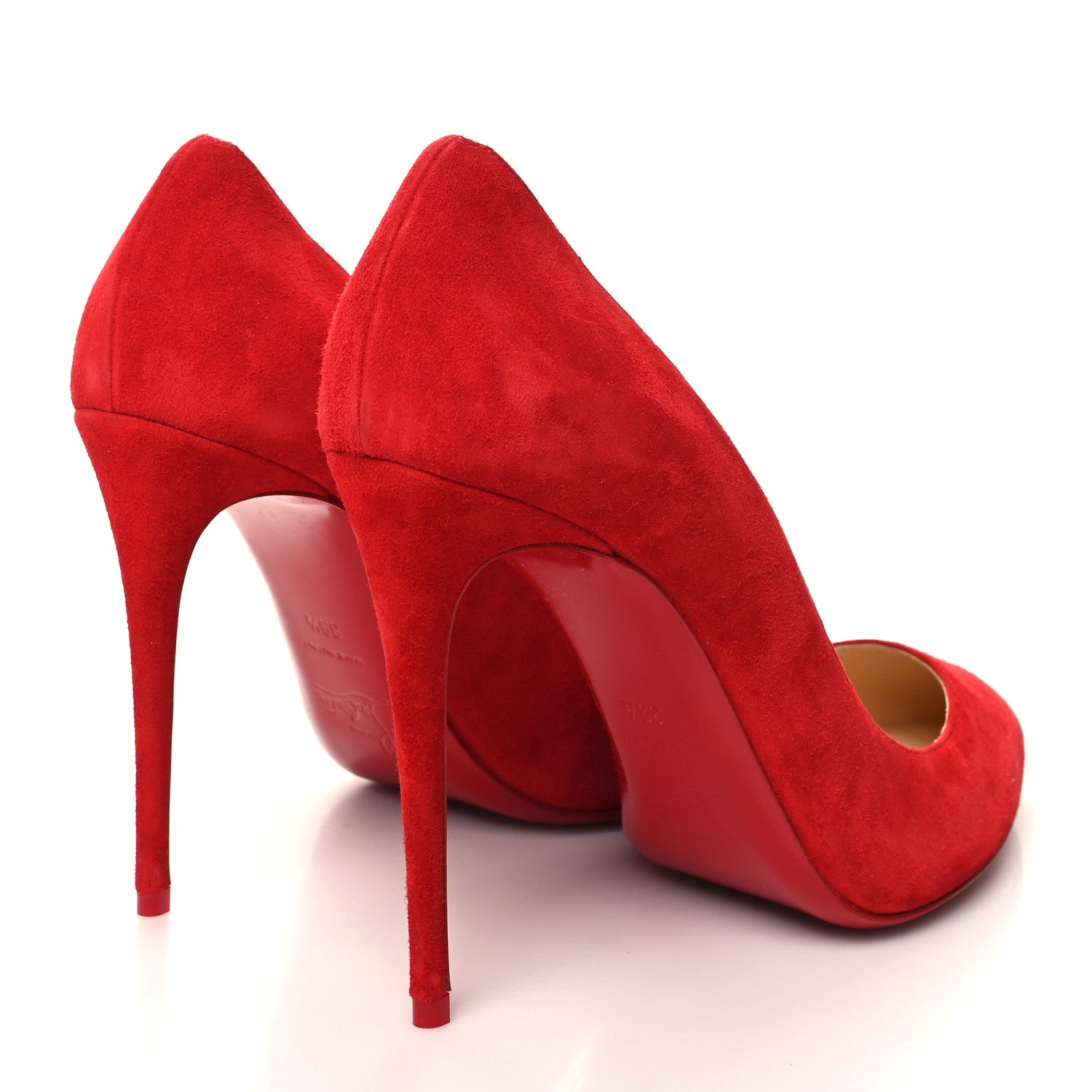 Christian Louboutin Suede So Kate 100 Pumps 39.5 Loubi 4 of 8