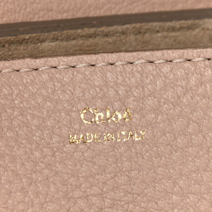 Chloe Grained Lambskin Mini Drew Crossbody Backpack Cement Pink 6 of 8