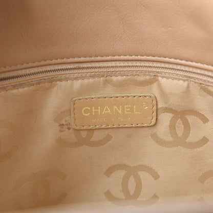 Chanel Calfskin Wild Stitch Medium Tote Beige 7 of 16