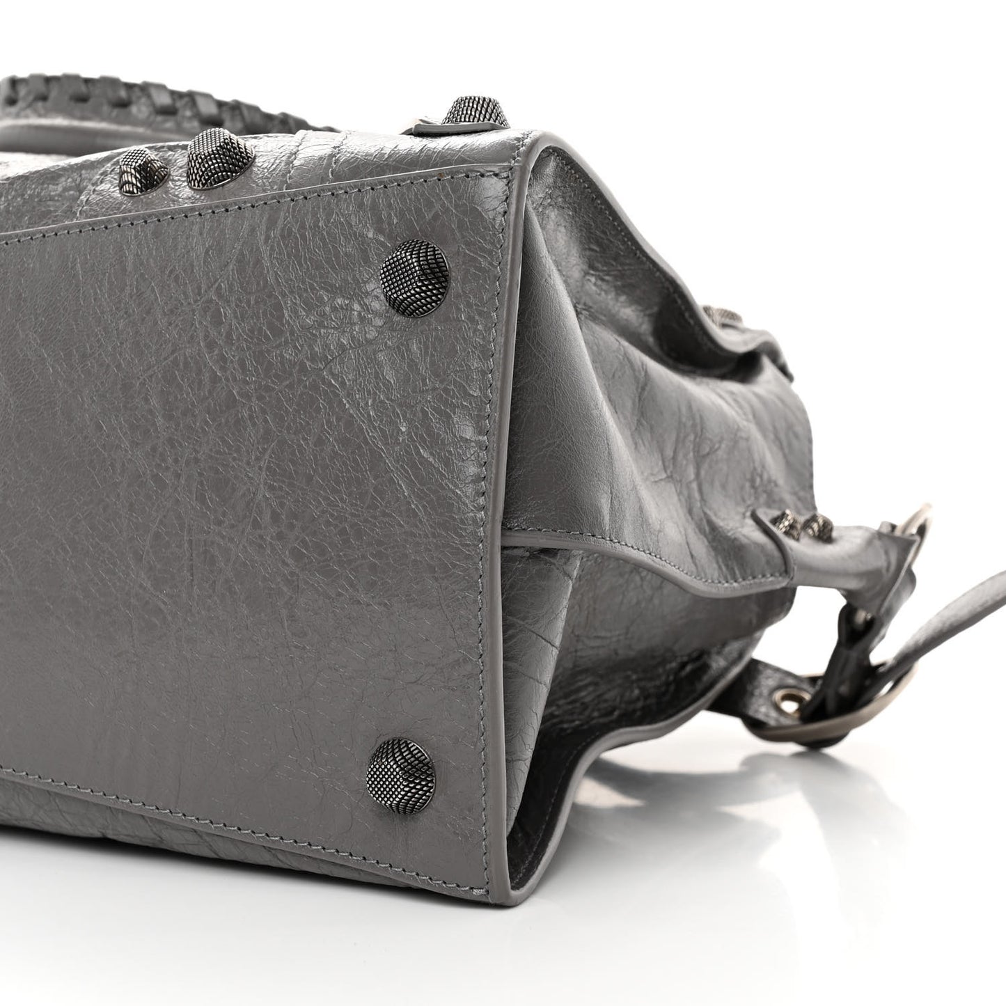 Agneau Arena Neo Cagole City Handbag Dark Grey