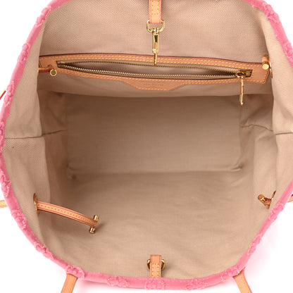 Louis Vuitton Monogram Denim Neverfull MM Rose 4 of 11