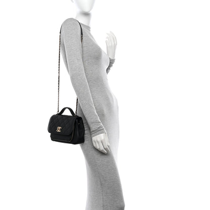 Chanel Caviar Quilted Small Business Affinity Flap Black 2 of 12