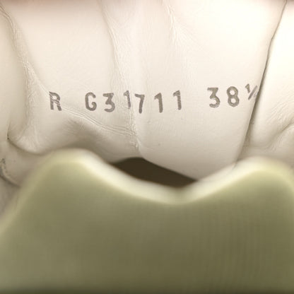 Chanel Canvas Womens Sneakers 38.5 Green 7 of 15
