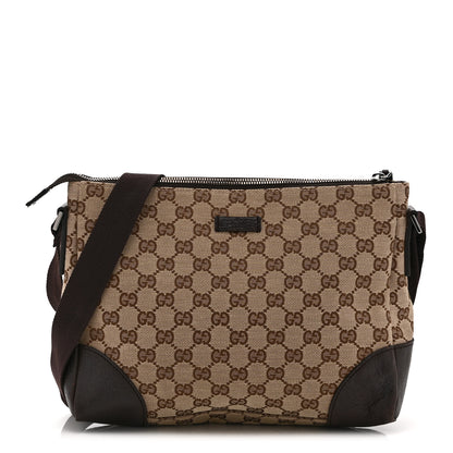 Gucci Monogram Joy Messenger Bag Dark Brown 1 of 12