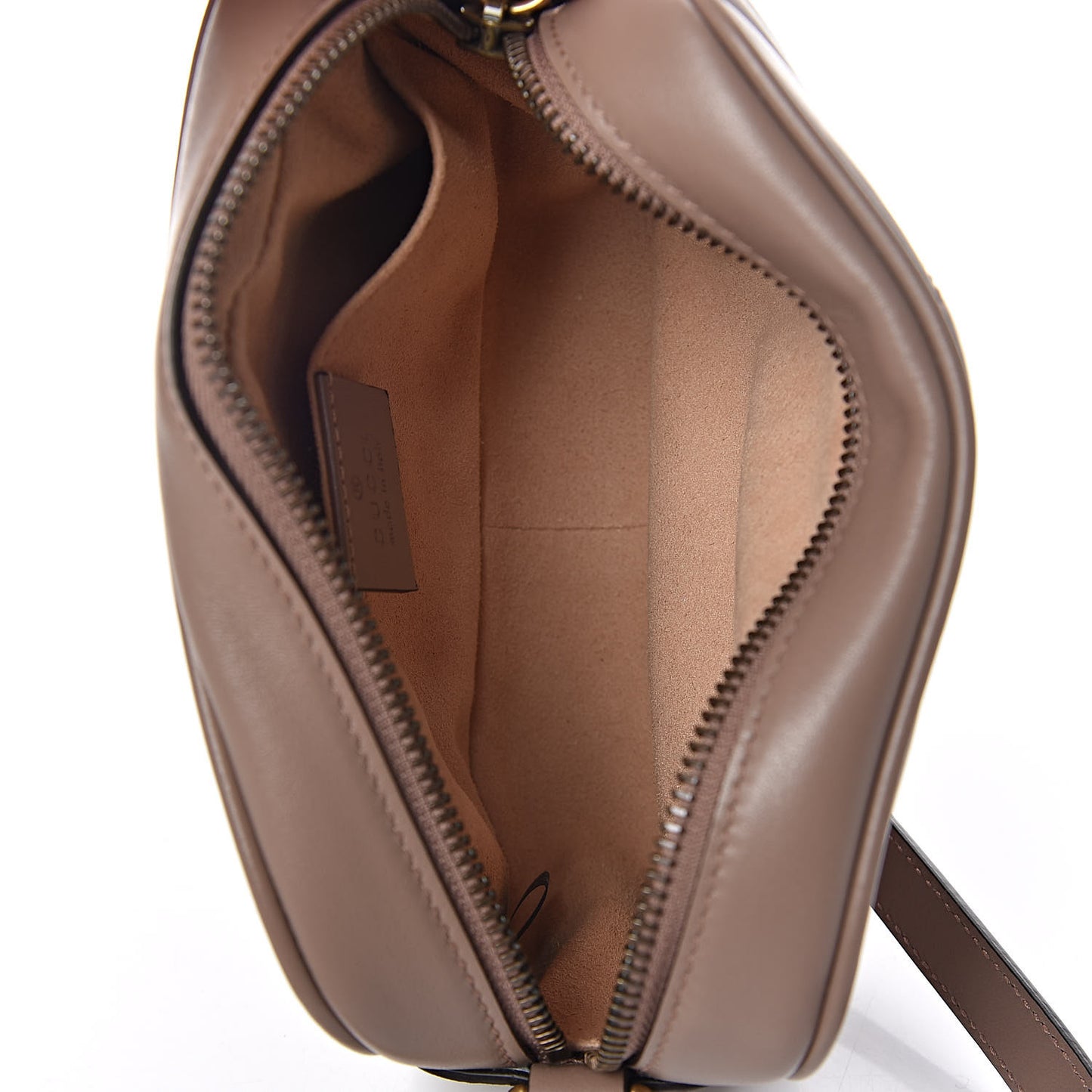 Calfskin Matelasse Mini GG Marmont Chain Shoulder Bag Porcelain Rose
