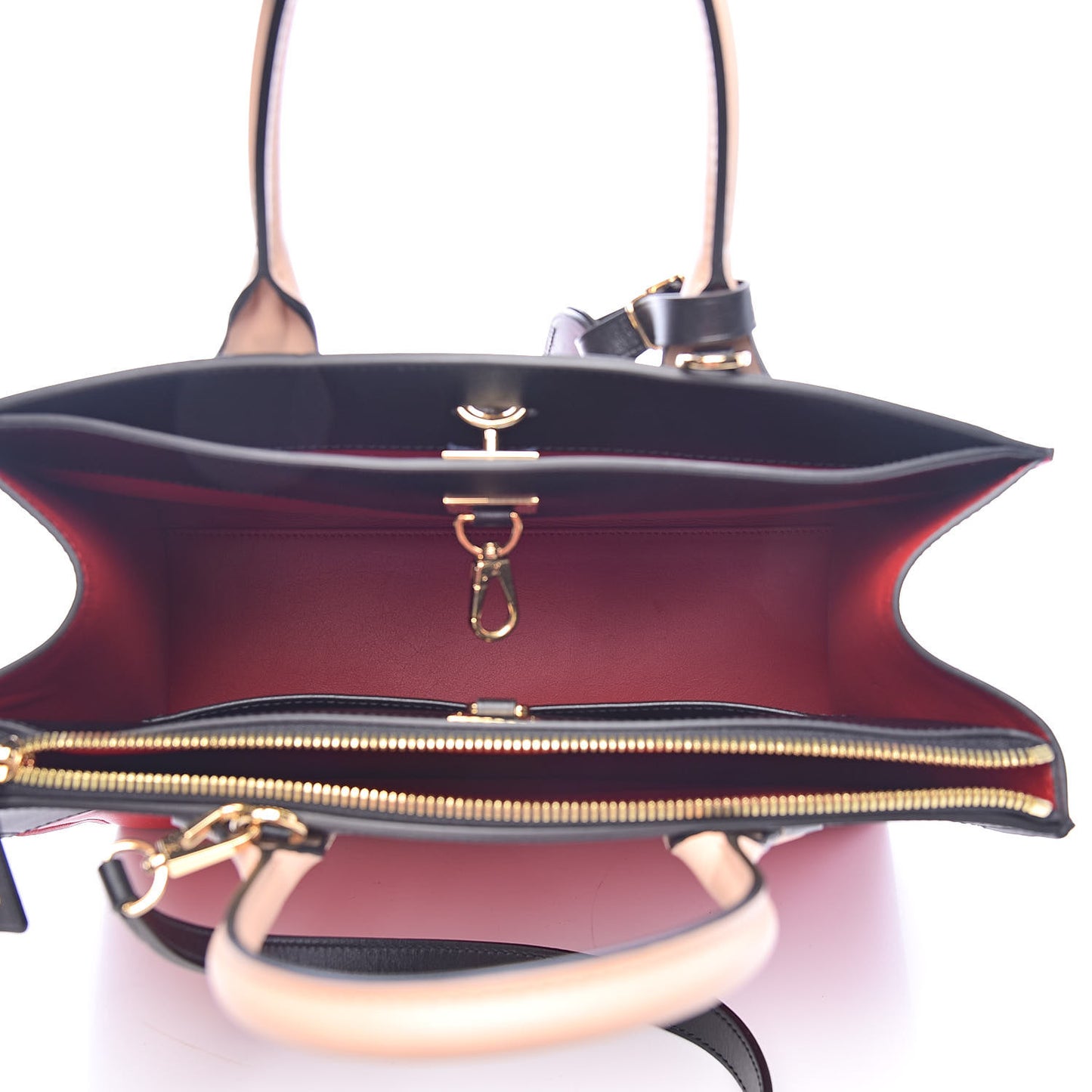 Calfskin City Steamer MM Rouge Black