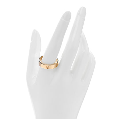 Cartier 18K Yellow Gold 5.5mm LOVE Ring 68 12.25 2 of 4