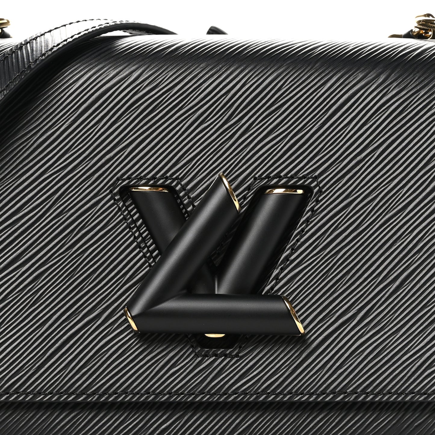 Epi Twist Shoulder Bag MM Black