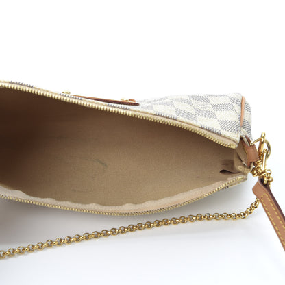 Louis Vuitton Damier Azur Eva Clutch 4 of 10