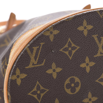 Louis Vuitton Monogram Petit Bucket 23 22 of 22