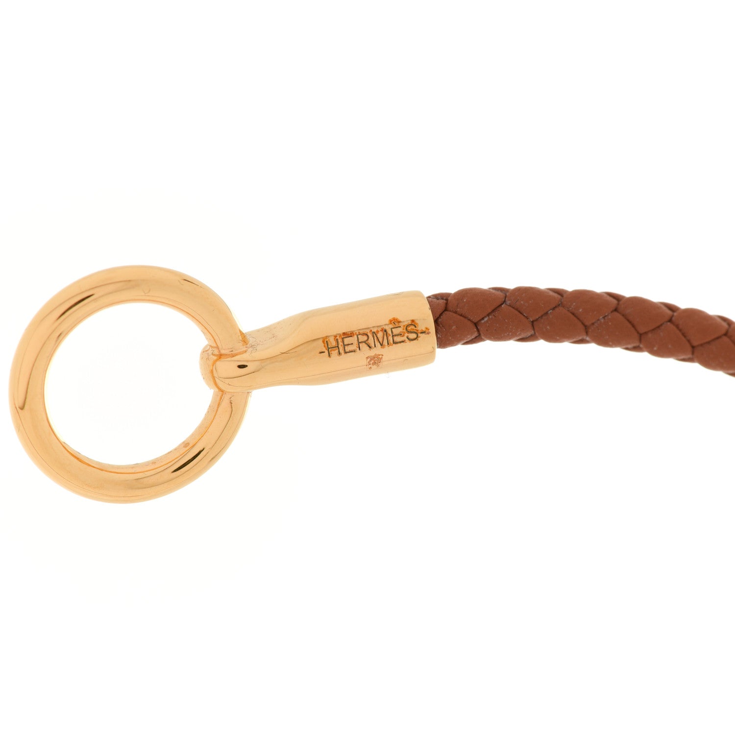 Hermes Swift Glenan Double Tour Bracelet T2 Gold 4 of 6