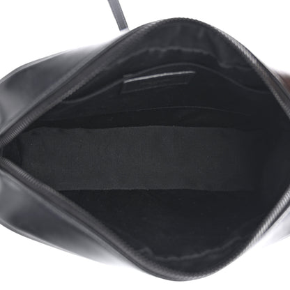 Saint Laurent Calfskin Matelasse Monogram Monochrome Lou Camera Bag Black 5 of 11