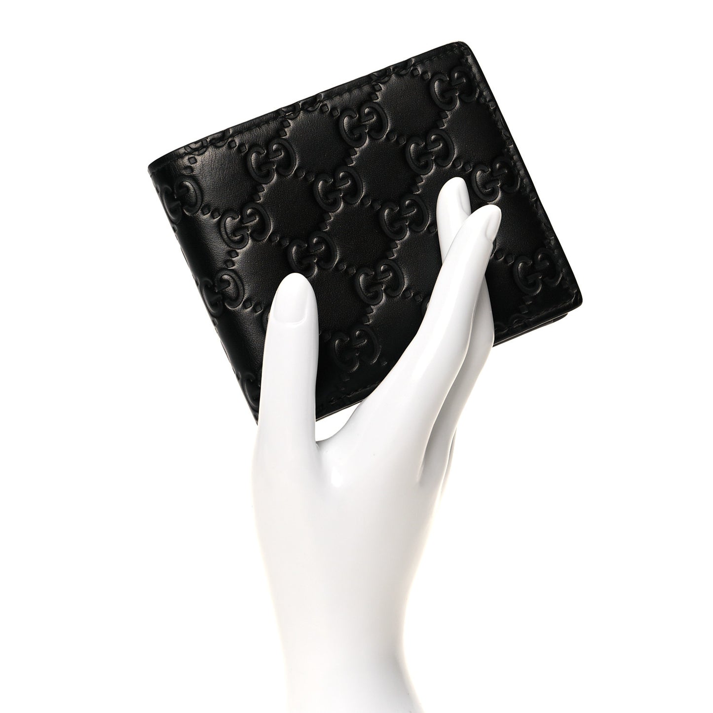 Guccissima Bi-Fold Wallet Black