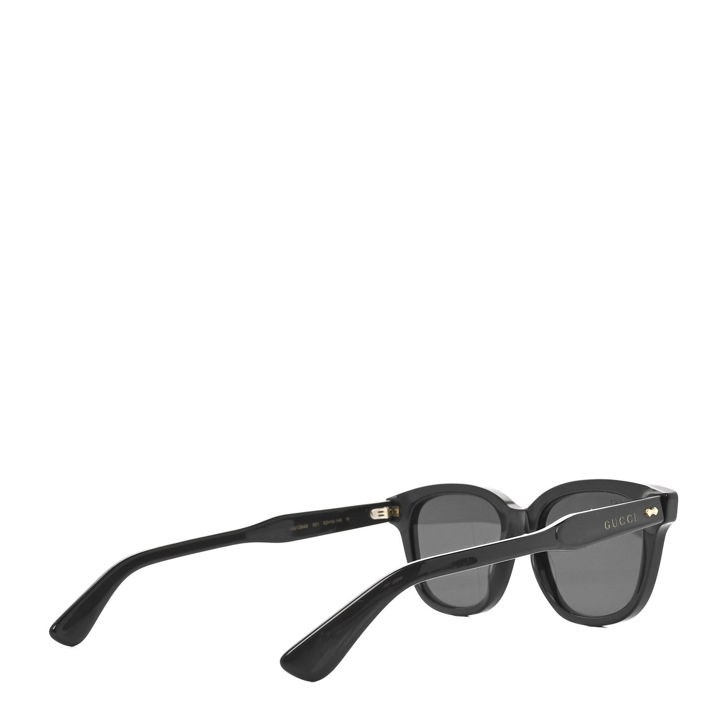 Acetate Square Frame Sunglasses GG1264S Black
