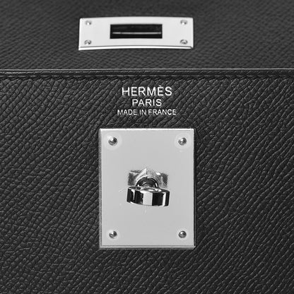 Hermes Epsom Kelly Sellier 32 Black 7 of 36